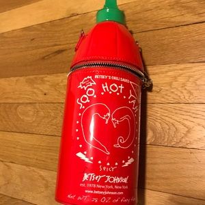 Betsey Johnson Chili Sauce SO HOT YAH Crossbody